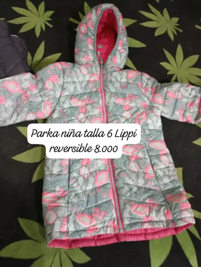 Parka reversible para niña Lippi talla 6 - miniatura 1