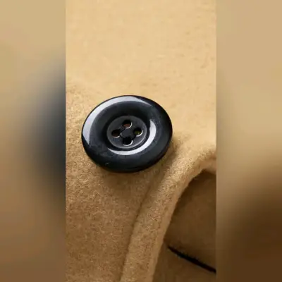 Abrigo largo marrón elegante para hombre - miniatura 6