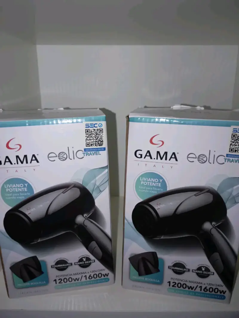 Secador de Pelo GA.MA Eolic Travel 1600W