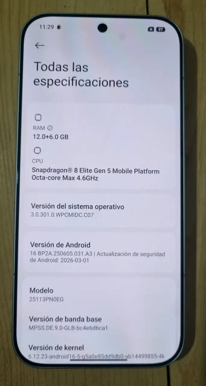 Smartphone Xiaomi 17 con 12 + 6 RAM y 528GB ROM - 1