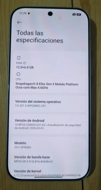 Smartphone Xiaomi 17 con 12 + 6 RAM y 528GB ROM - miniatura 1