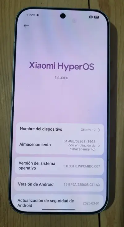 Smartphone Xiaomi 17 con 12 + 6 RAM y 528GB ROM - miniatura 2