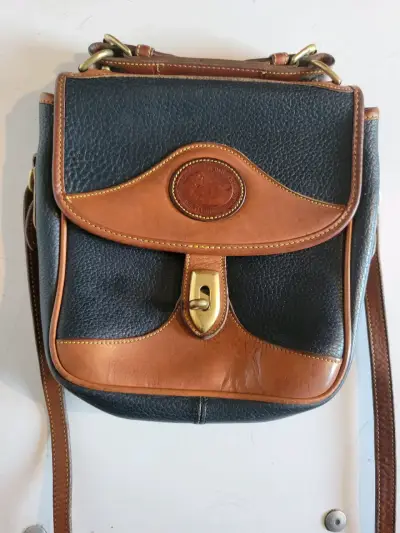 Bolso de cuero Dooney & Bourke vintage - miniatura 1