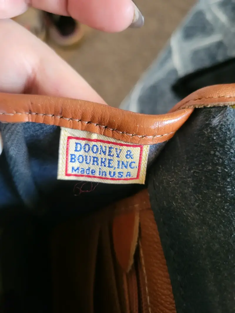 Bolso de cuero Dooney & Bourke vintage - 3