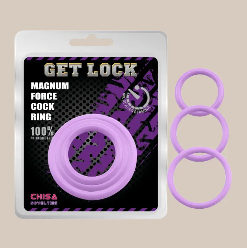 Kit 3 Anillos GetLock CHISA - 1