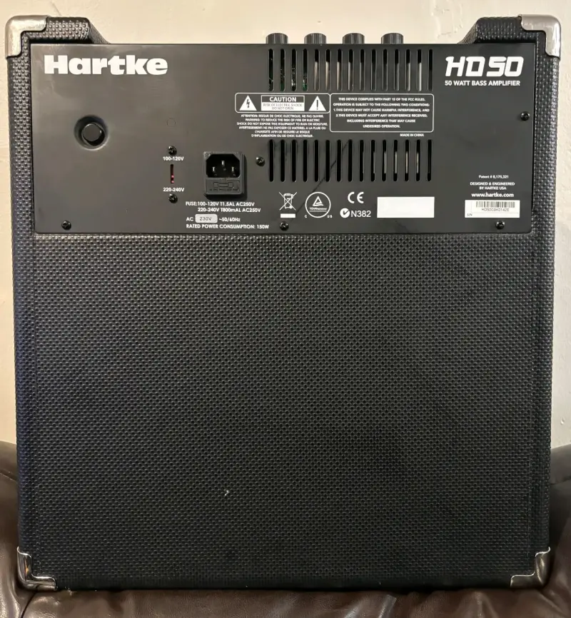 Amplificador de bajo Hartke HD50 50W - 4