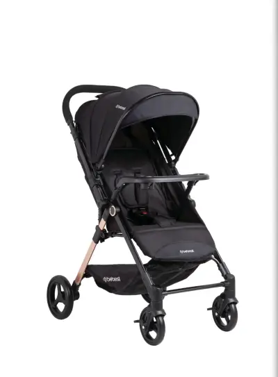 Coche de Paseo Bebesit Negro Compacto - miniatura 1