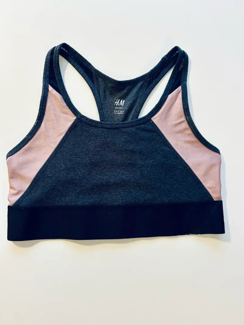 Top deportivo mujer H&M Sport bicolor - 1