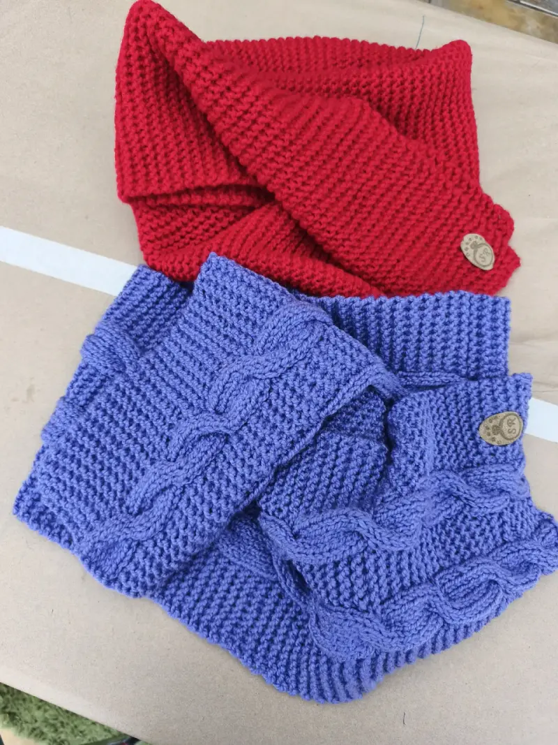 Chaleco tejido multicolor para bebé - 3