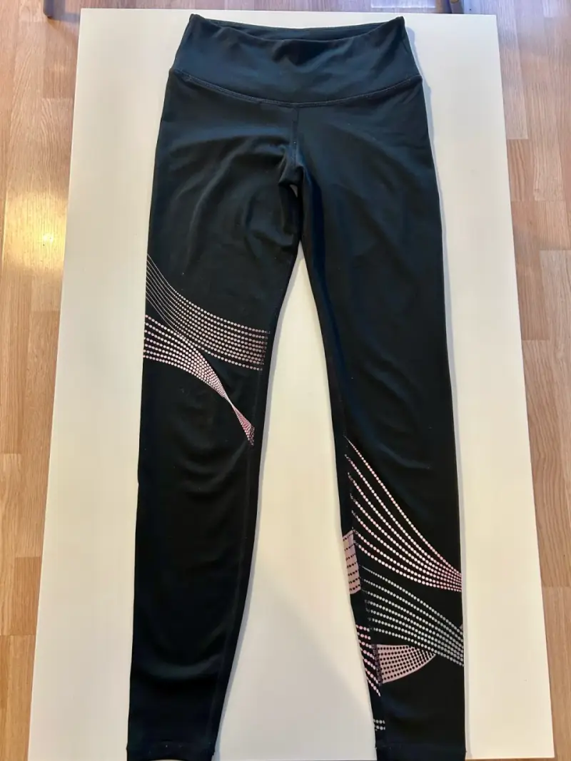 Leggings deportivos negros con diseño H&M - 1