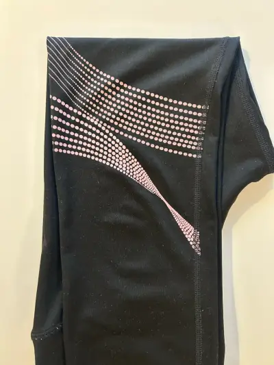 Leggings deportivos negros con diseño H&M - miniatura 3