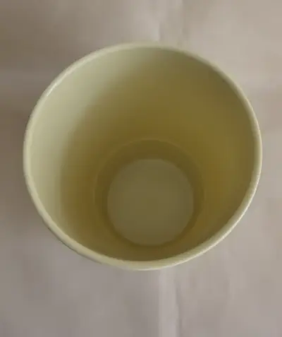 Vaso Vintage Melamina Beige Fab. Chilena Shyf - miniatura 2