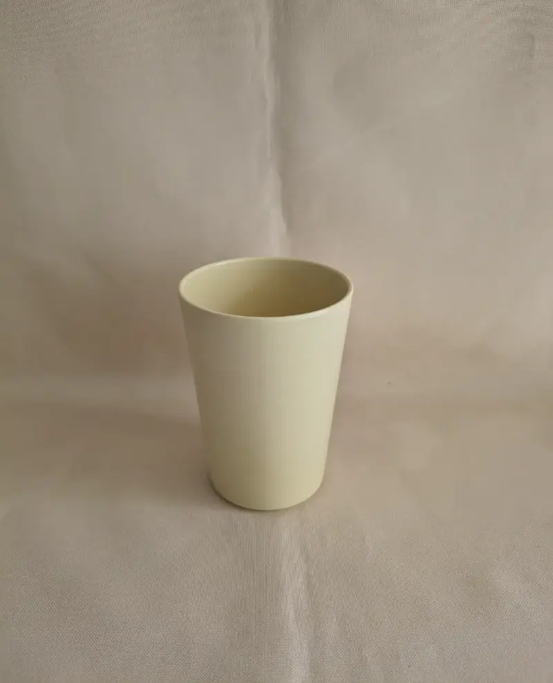 Vaso Vintage Melamina Beige Fab. Chilena Shyf - 4