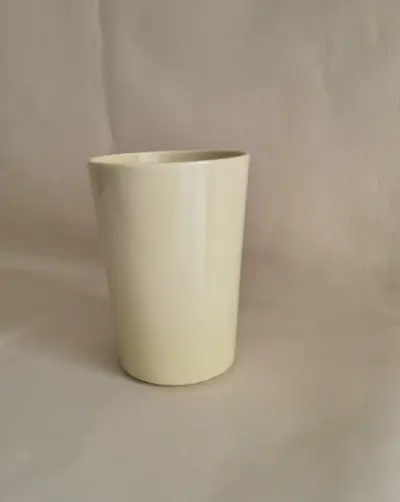 Vaso Vintage Melamina Beige Fab. Chilena Shyf - miniatura 5