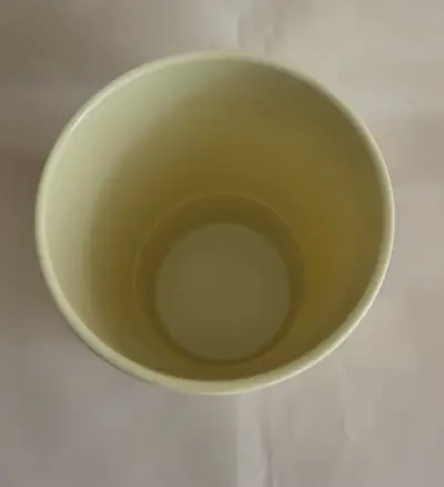 Vaso Vintage Melamina Beige Fab. Chilena Shyf - miniatura 6
