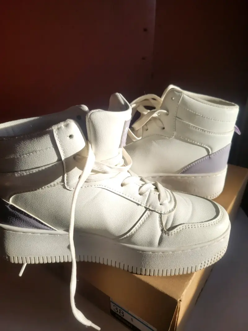 Zapatillas blancas de caña alta North Star - 1