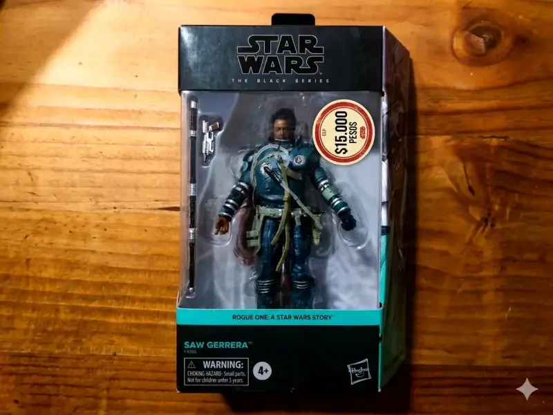 Figura de acción Star Wars Saw Gerrera