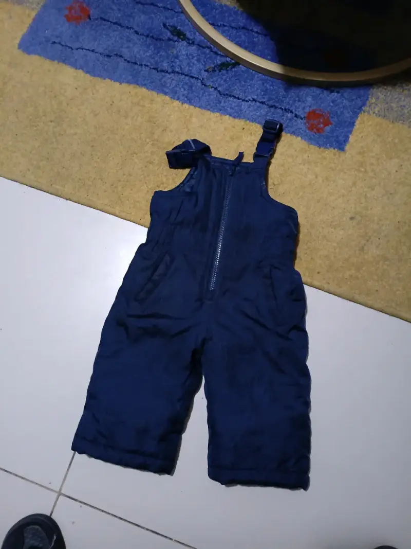 Pantalón de nieve azul para niño