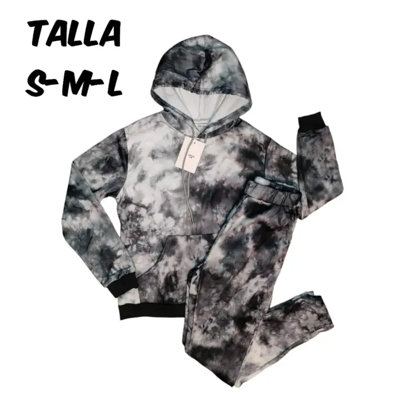 Conjunto deportivo tie-dye para mujer en varios colores - 4