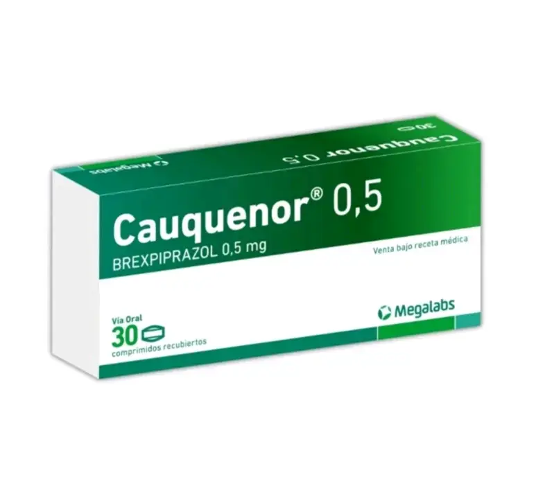 Caja Cauquenor 0,5 mg brexpiprazol SOLO 20 COMP