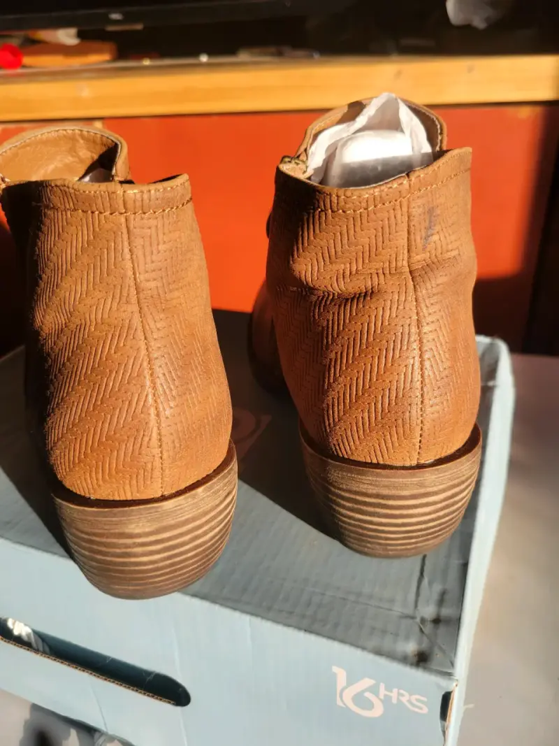 Botines de cuero marrón Dakota para mujer - 2