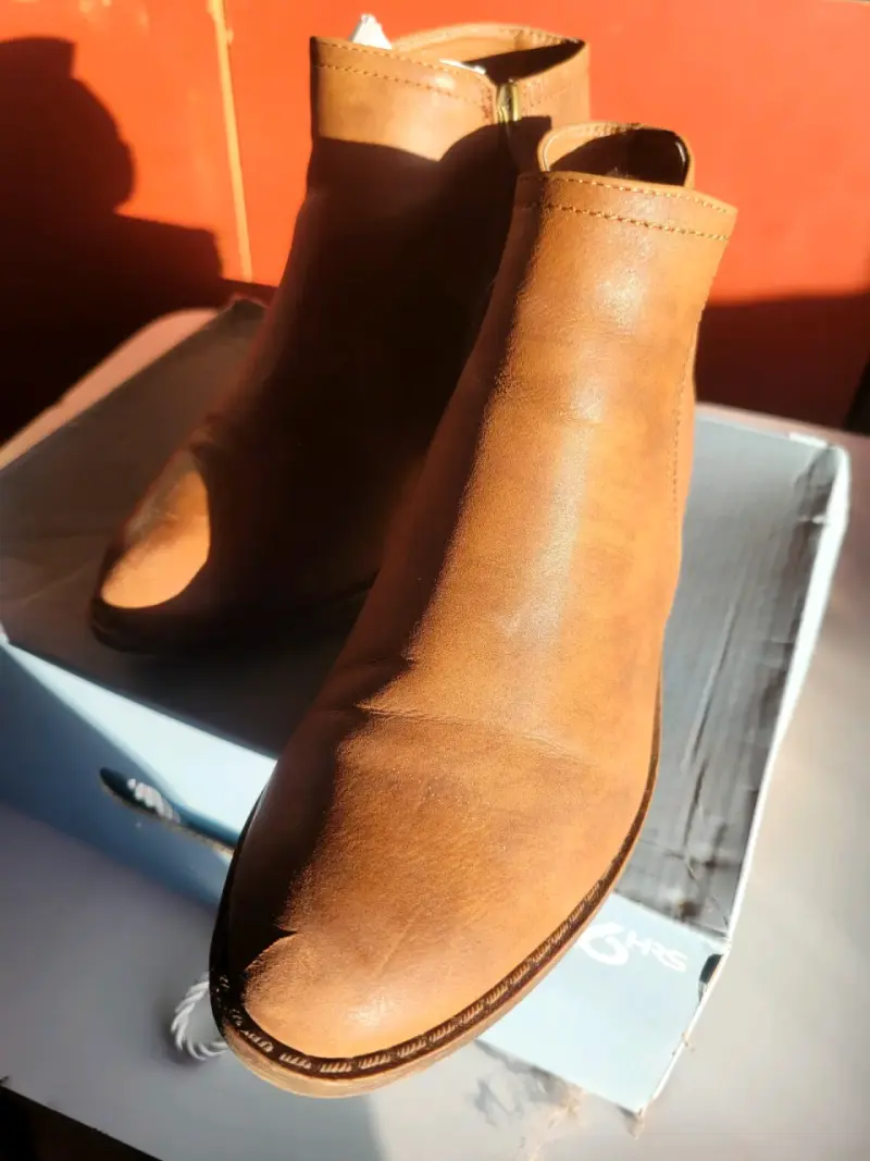 Botines de cuero marrón Dakota para mujer - 3