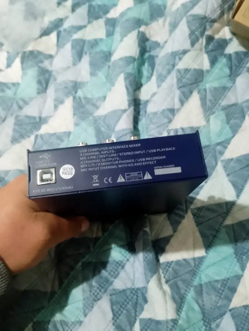 Mezclador de Audio ICM UM-36 con Efectos - 5