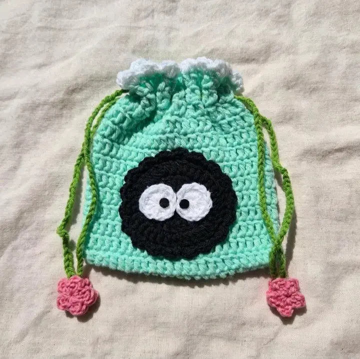 Bolsitas tejidas a crochet con diseños - 3