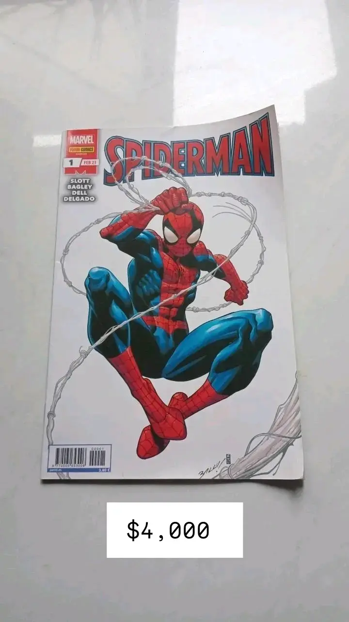 Cómic Spiderman Marvel Número 1