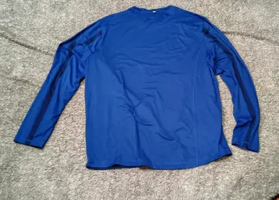 Polera deportiva azul Fila manga larga - miniatura 1
