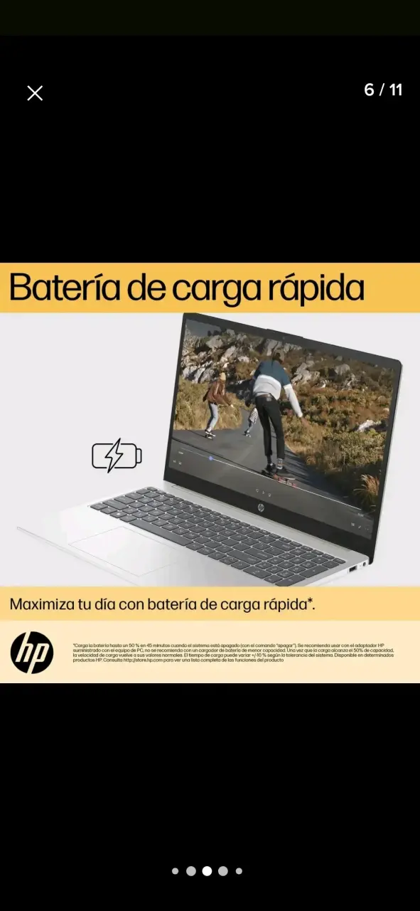 Notebook HP 15.6" FHD Ryzen 3 8GB RAM 512GB SSD - 6