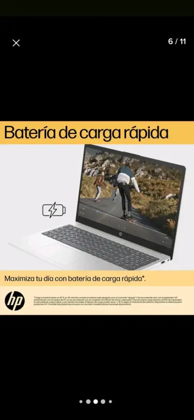 Notebook HP 15.6" FHD Ryzen 3 8GB RAM 512GB SSD - miniatura 6
