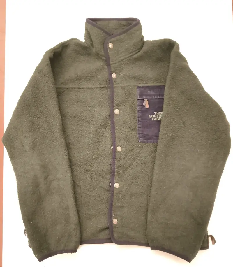 Chaqueta de lana verde The North Face para hombre - 1