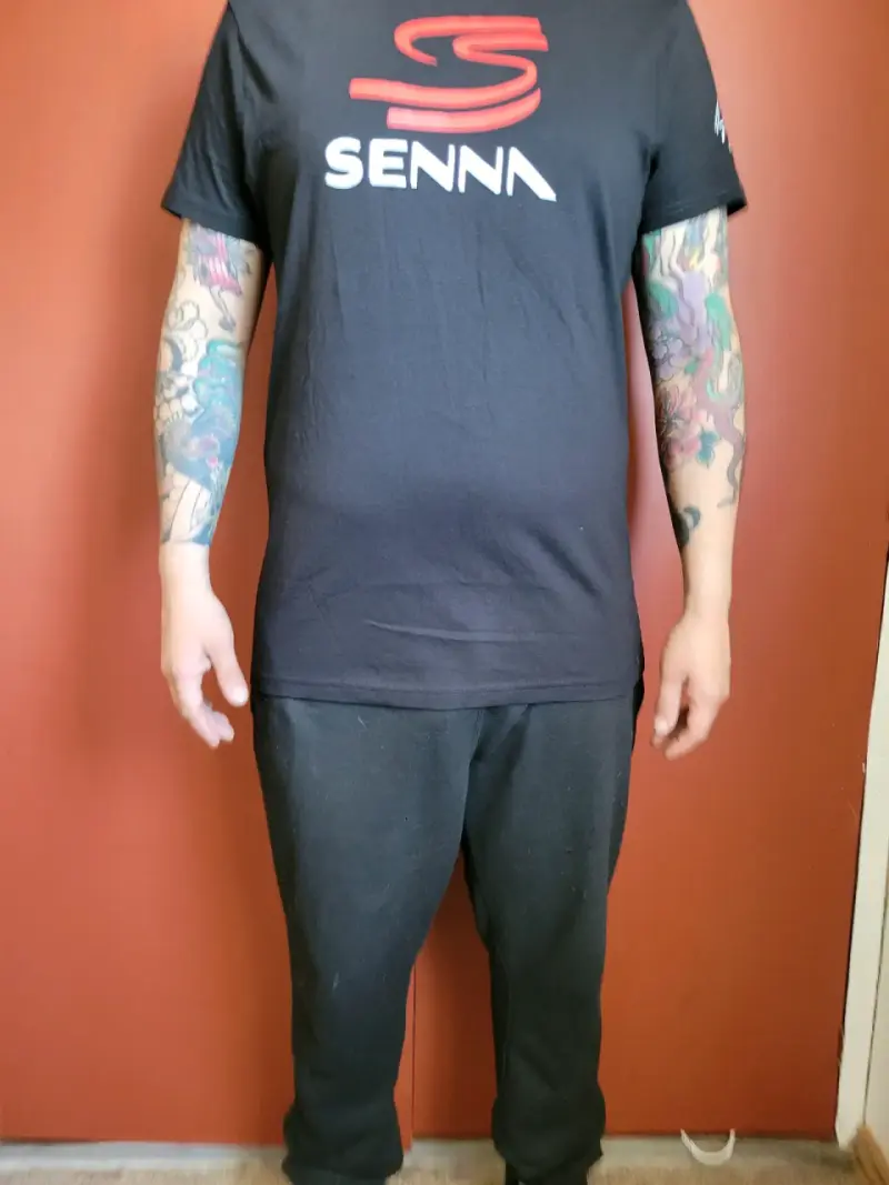 Polera negra Senna y WRC para hombre - 2