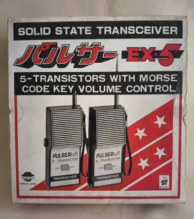 Walkie-Talkies VintageTOHSHIN Pulser Ex-5  (1978) - miniatura 1
