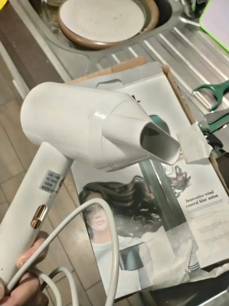 Secador de Pelo Tasbel 1500W Blanco - 3