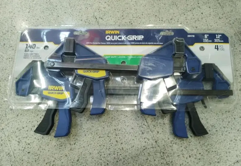 Set de Prensas Irwin Quick-Grip 4 Piezas