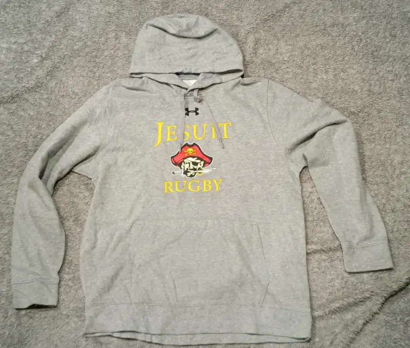 Polerón gris con capucha Under Armour - 1