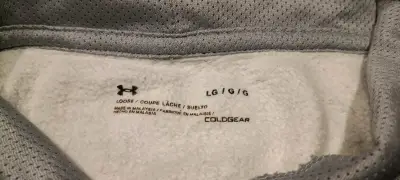 Polerón gris con capucha Under Armour - miniatura 3