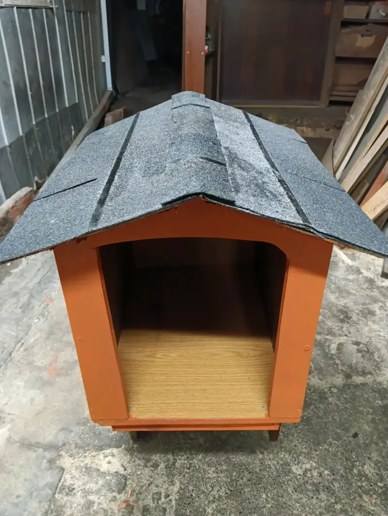 Casa de madera para perro mediana - 1