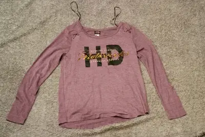 Polera Harley-Davidson palo rosa para mujer - miniatura 1