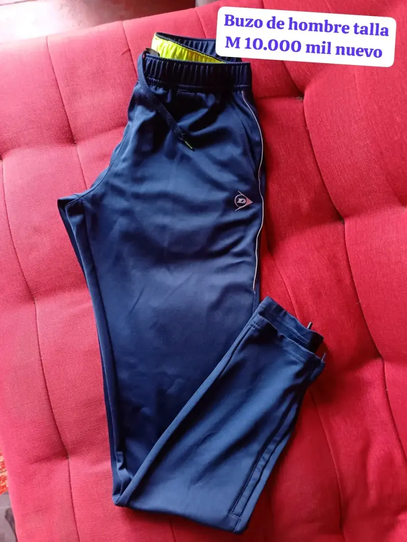 Pantalón de buzo hombre talla M nuevo