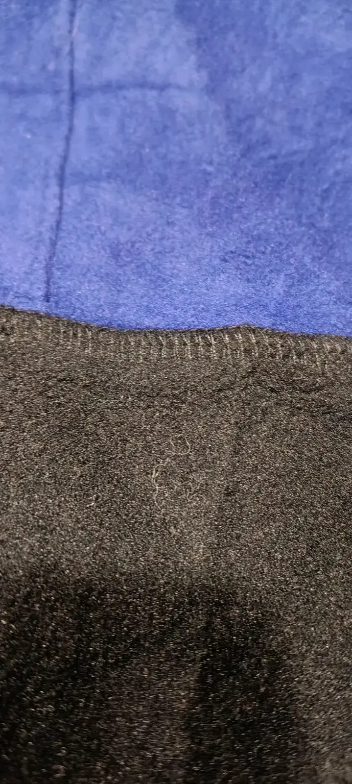 Polerom polar azul y negra Bula - 4