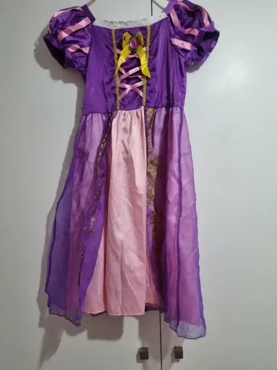 Vestido de niña estilo Minnie con lazo rojo - miniatura 2