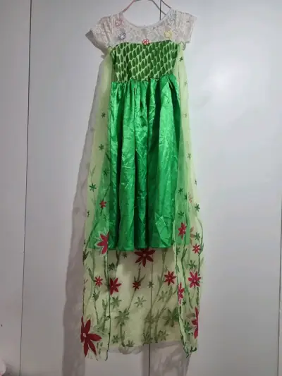 Vestido de niña estilo Minnie con lazo rojo - miniatura 3