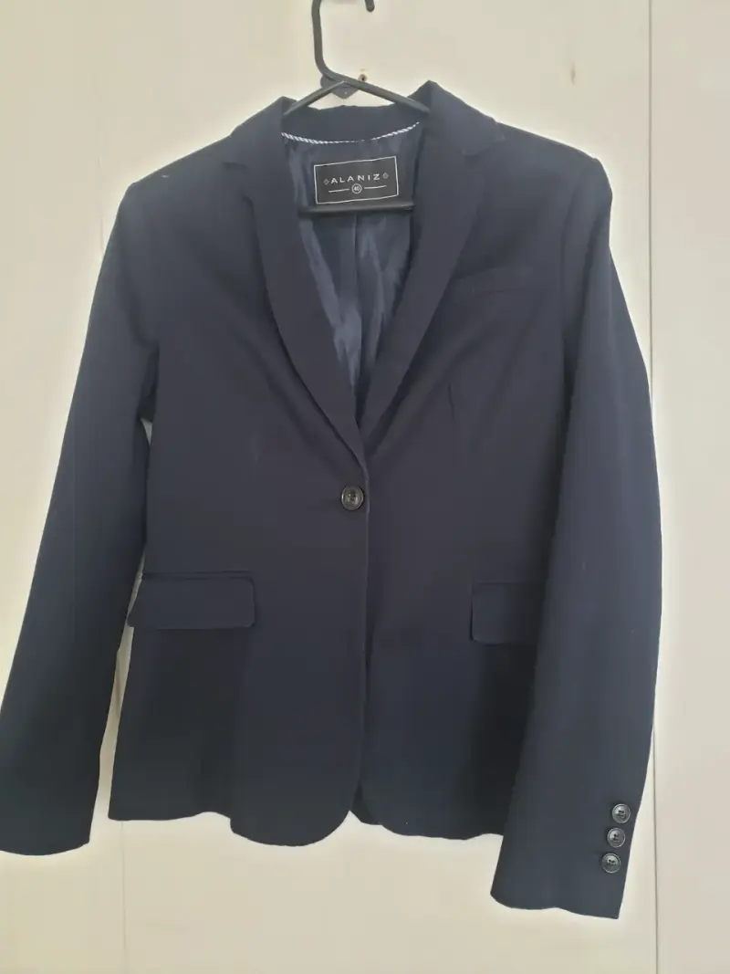 Blazer azul marino para mujer Alaniz talla 44