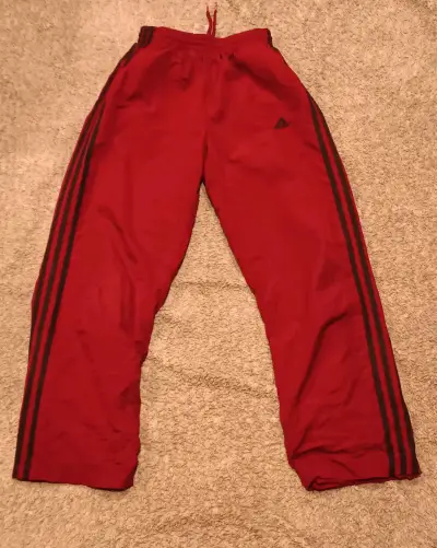 Buzo corta viento burdeo niño Adidas - miniatura 1