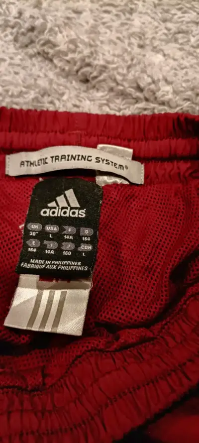 Buzo corta viento burdeo niño Adidas - miniatura 3