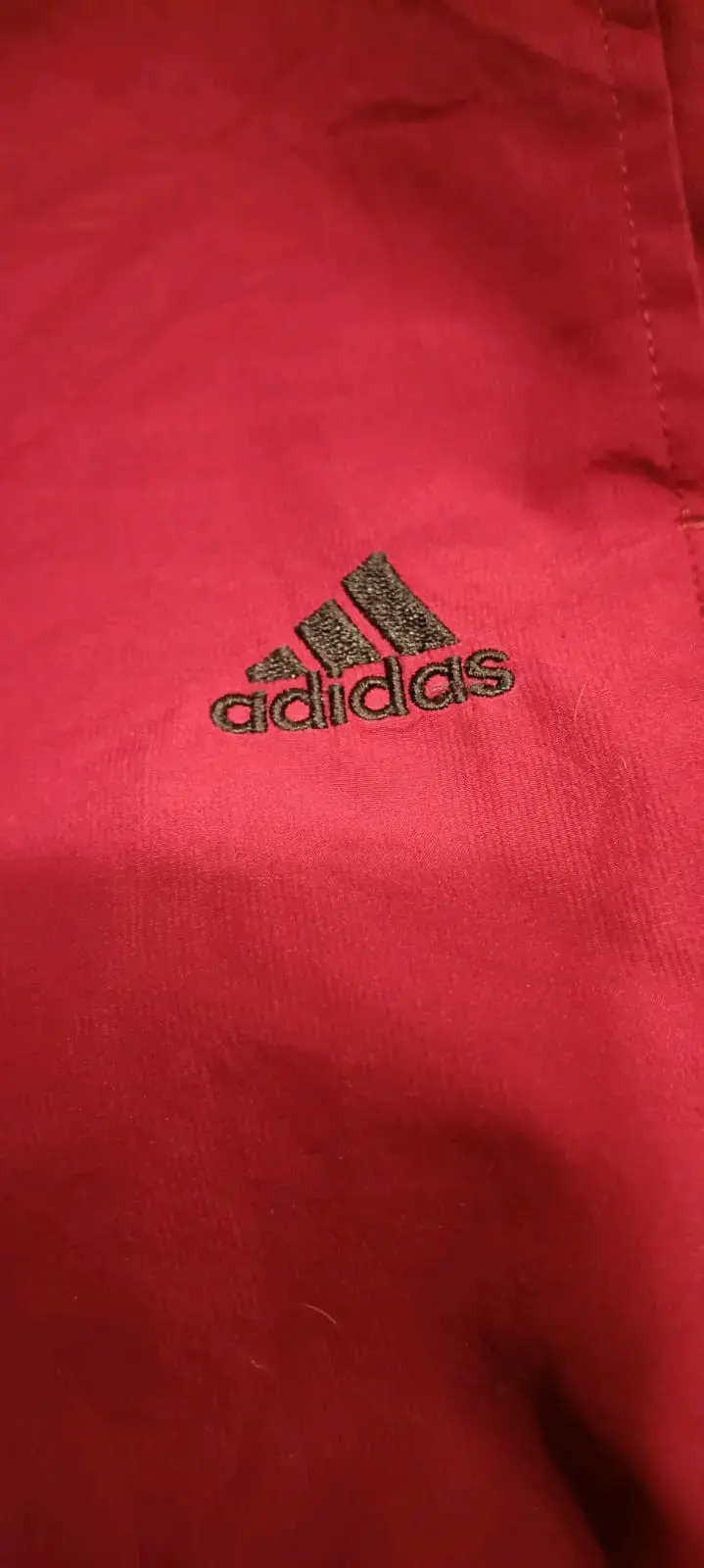 Buzo corta viento burdeo niño Adidas - 4