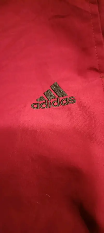 Buzo corta viento burdeo niño Adidas - miniatura 4
